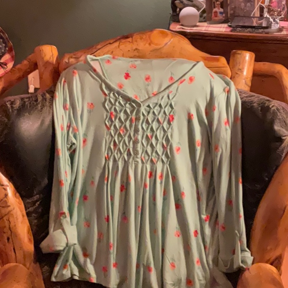 Kim Rogers 3/4 sleeve top